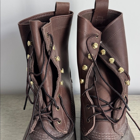 L.L. Bean Men\'s Brown Hunting Boots Size 10 W